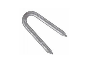 15mm Staples Zinc Plated (100gms pack)